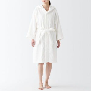 Side Seamless Pile Bathrobe